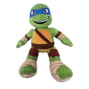 Build A Bear Teenage Mutant Ninja Turtles Leonardo Plush Nickelodeon 18" Inch